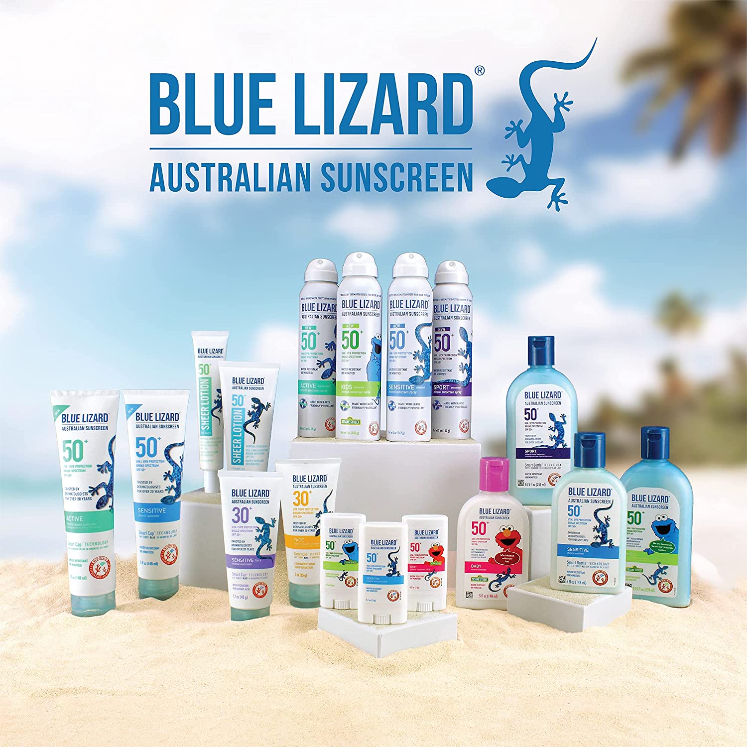 Blue Lizard Baby Mineral Sunscreen with Zinc Oxide, SPF 30+, Water Resistant, UVA/UVB Protection wit