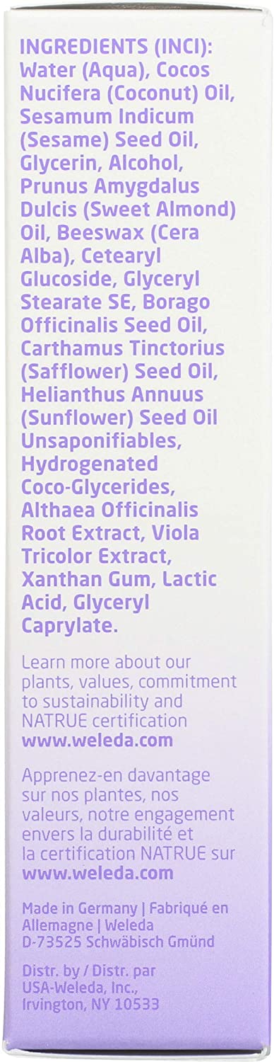 Weleda, Face Cream Baby Derma White Mallow, 1.7 Ounce