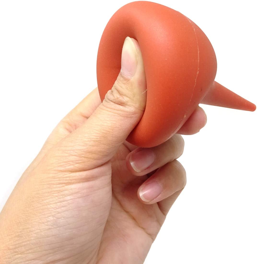 Honbay 75ml Rubber Squeeze Bulb Ear Syringe Laboratory Tool (Red)