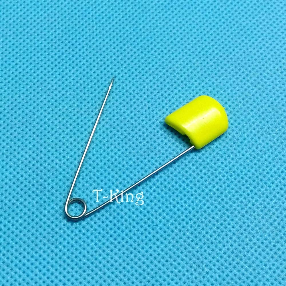 Clips 500PCS Nappy Diaper Pins Nappies Safety Pin Baby Diaper Change Fasteners with Mutil Colour