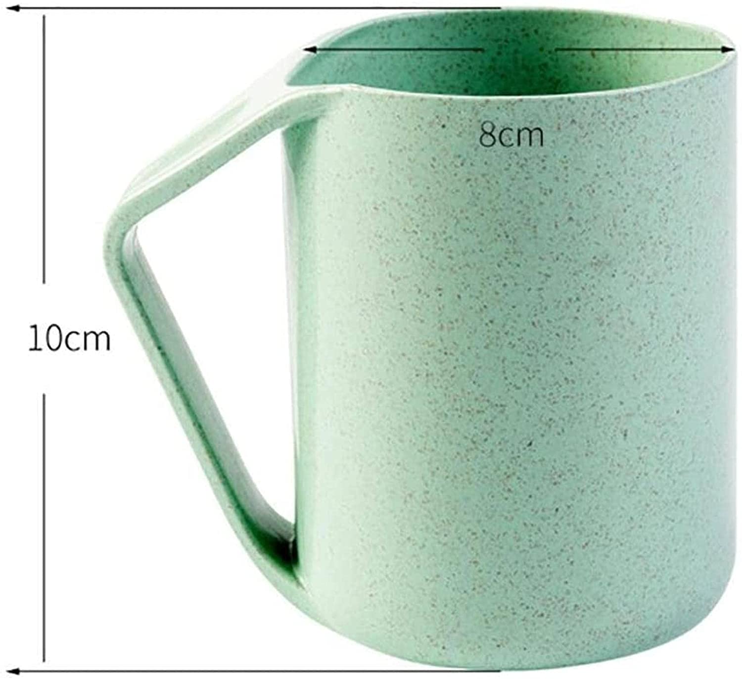 AOOF Wheat Straw Mouthwash Cup, Environmentally Friendly, Bathroom Tooth-Brushing Cup,Random Color