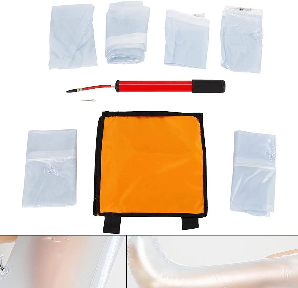 Inflatable Splint and Inflatable Air Splint Hand Wrist arm- Leg Ankle First aid Splint Emergency Set