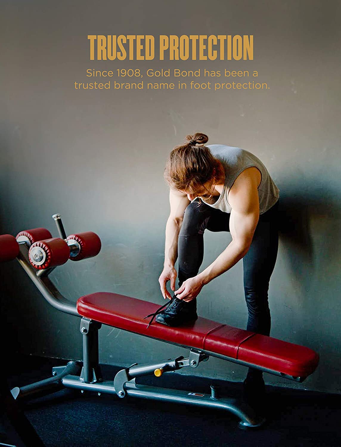 Gold Bond Medicated Foot Powder, 283 g, Temporary Relief of Pain & Itching of Minor Skin Irritations