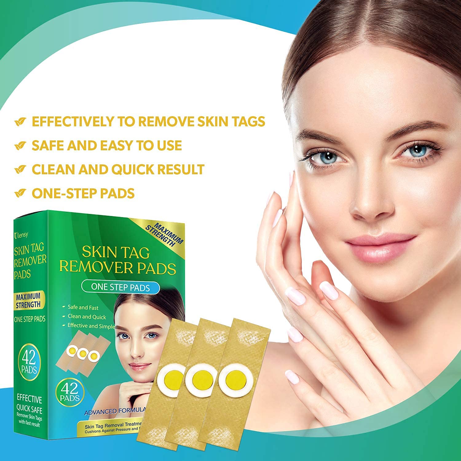 Bambosa Skin Tag Remover Pads, Effective Skin Tags Removal Treatment