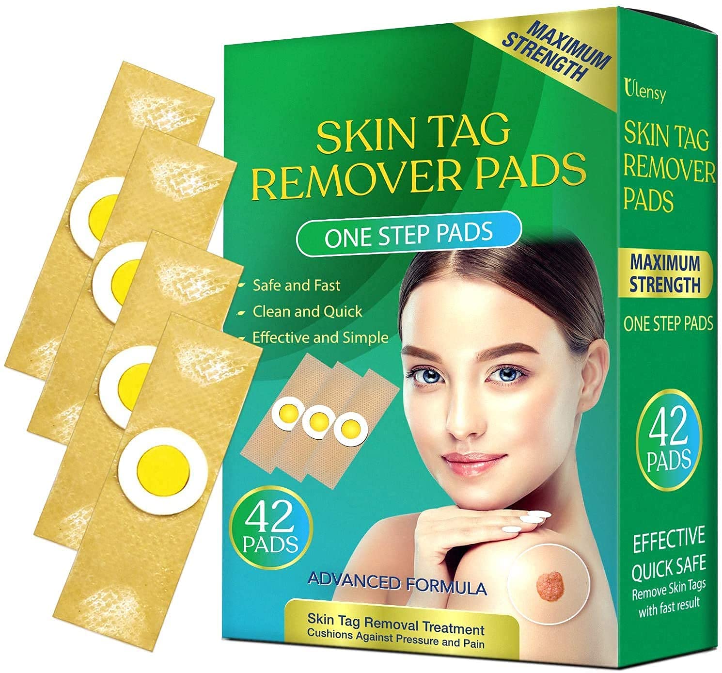 Bambosa Skin Tag Remover Pads, Effective Skin Tags Removal Treatment