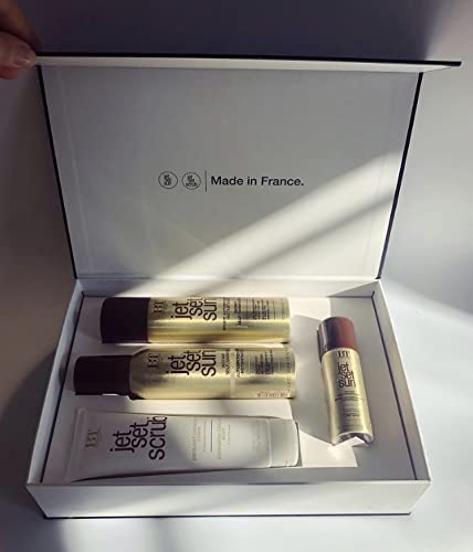 LE TANNING KIT, Spray Autobronzant, Mousse, Mitt, Self Tanner, Face and Body