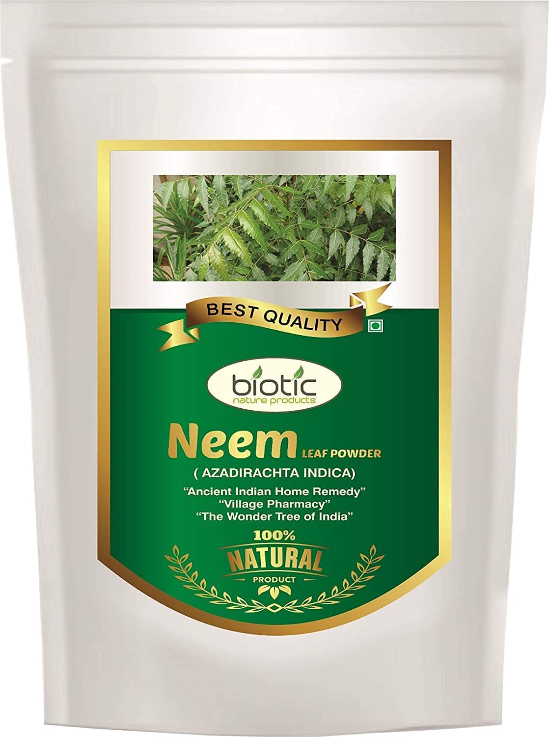 DKM Neem Leaf, Moringa Leaf, Tulsi Leaf and Amla Powder - 400g (100g Each)