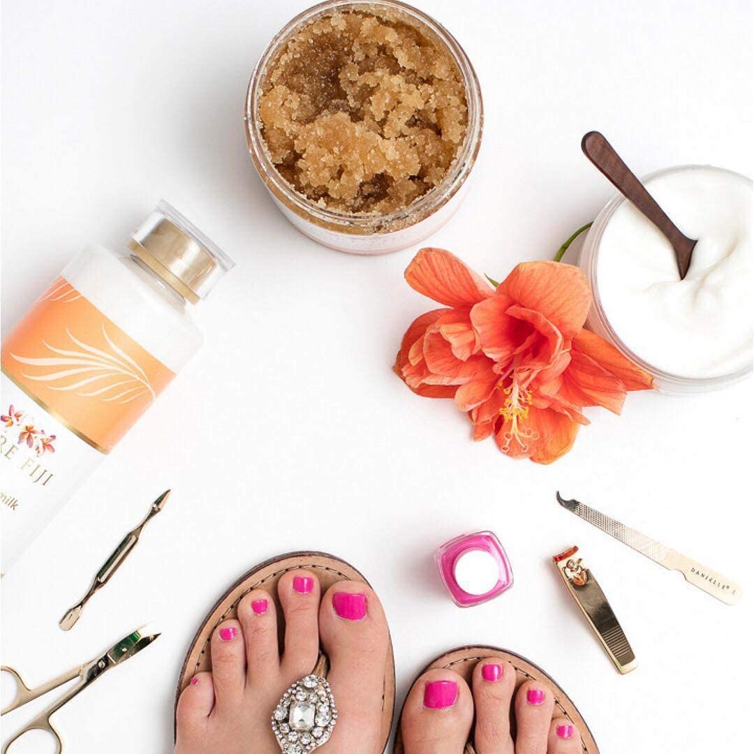 Pure Fiji Coconut Sugar Rub - Coconut Body Scrub Natural Origin for Smooths and Softens Skin - Organ