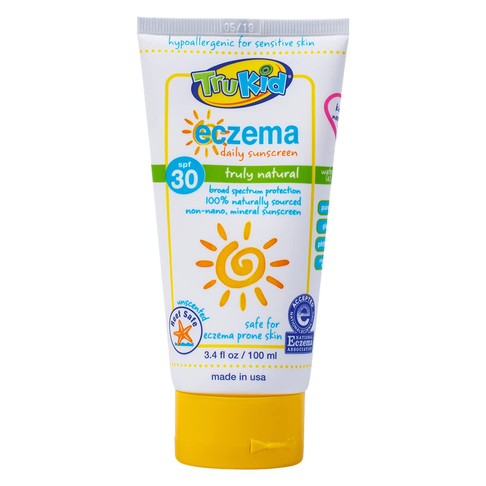 TruKid Sunny Days Sport SPF 30 UVA/UVB Protection Water-Resistant Sunscreen Lotion for Baby, Extra M