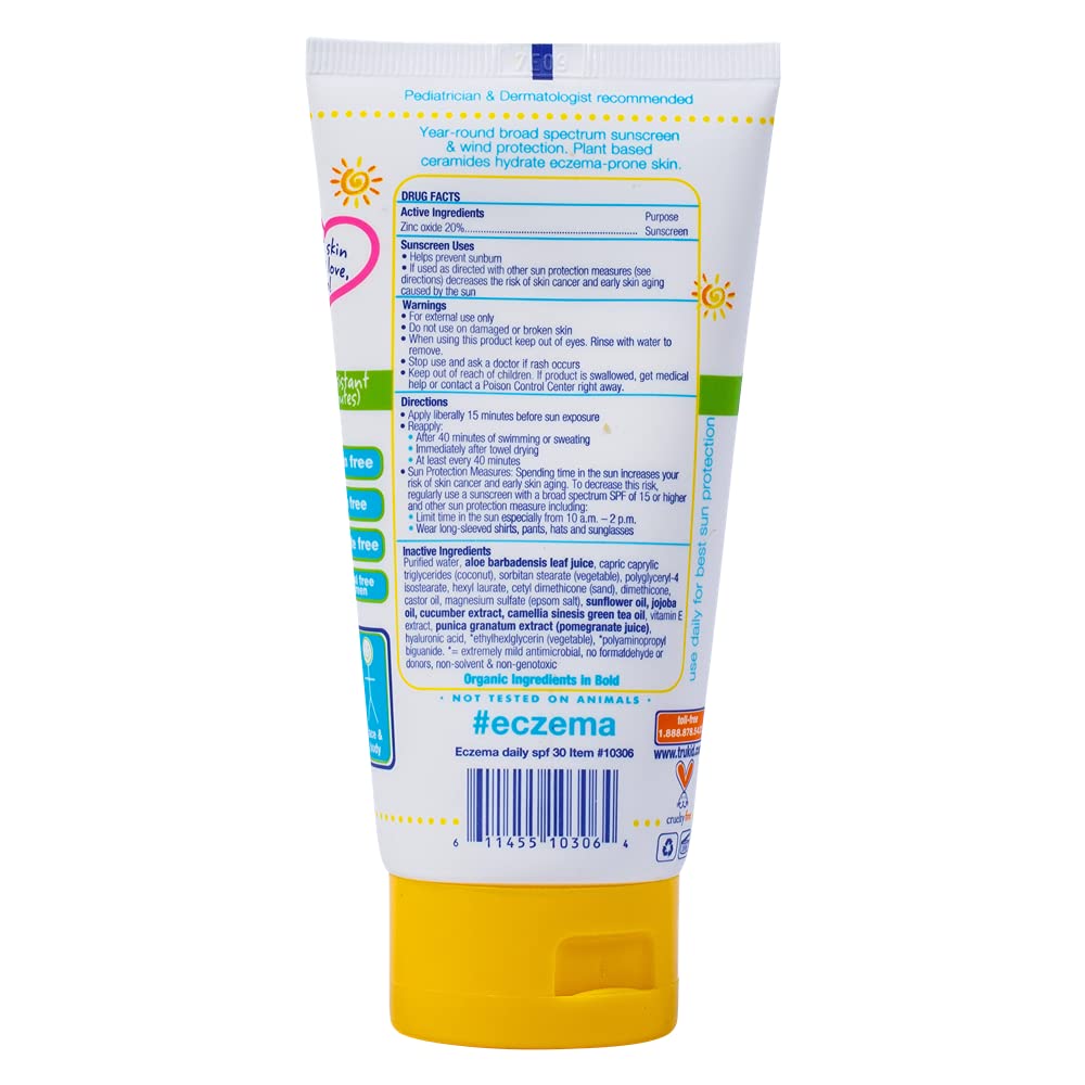 TruKid Sunny Days Sport SPF 30 UVA/UVB Protection Water-Resistant Sunscreen Lotion for Baby, Extra M