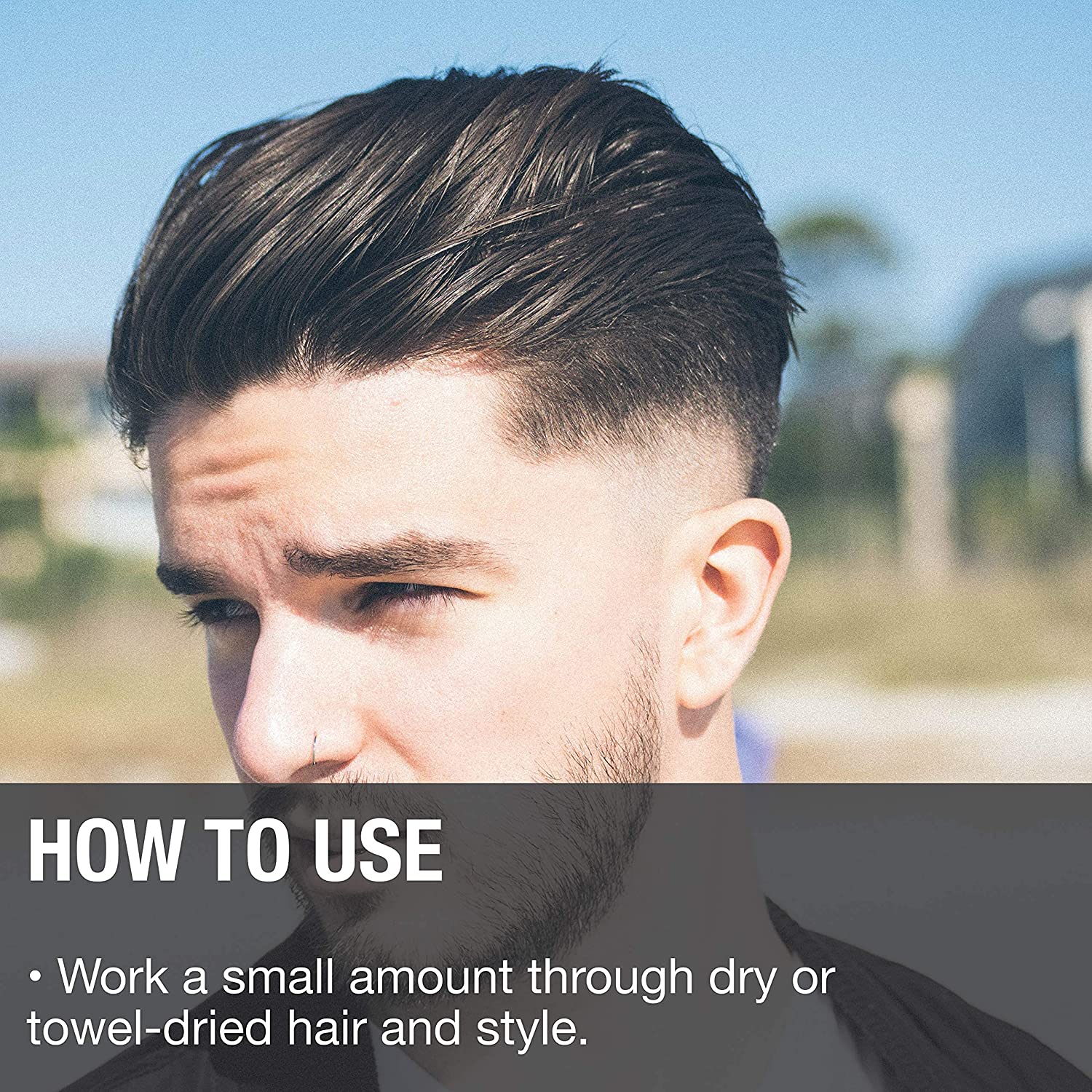 GRIT Firm Style, 5.1oz | Strong Hold, High Shine | Hair Styling Gel