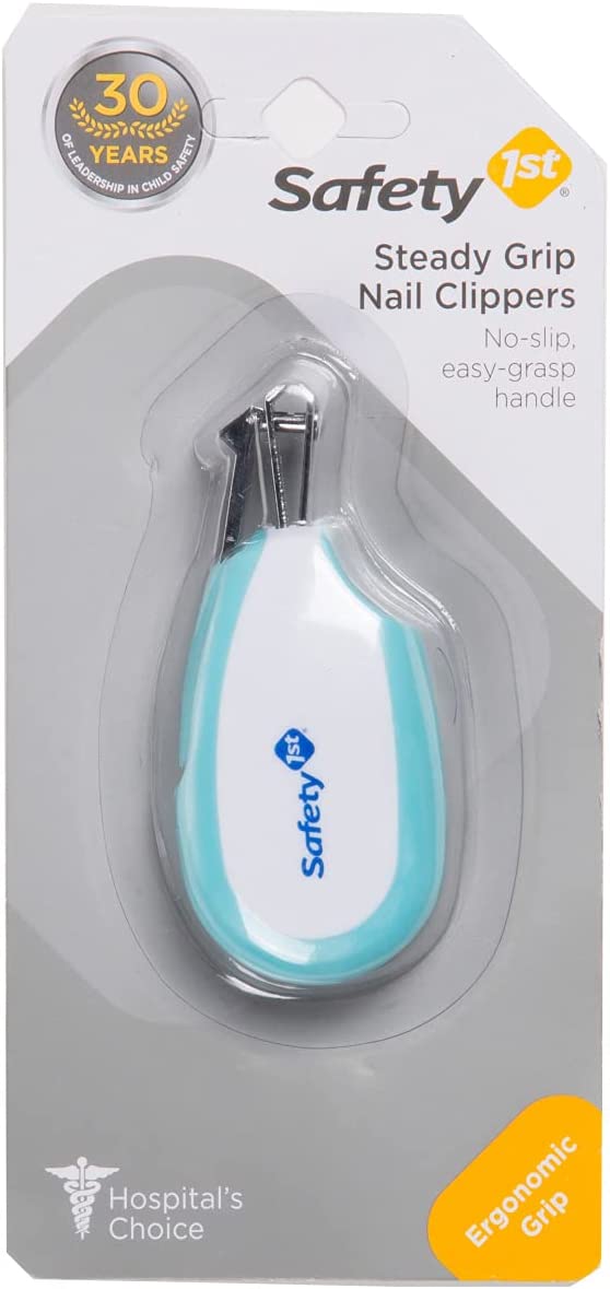 Safety 1st Steady Grip Infant Nail Clipper (Colors May Vary)