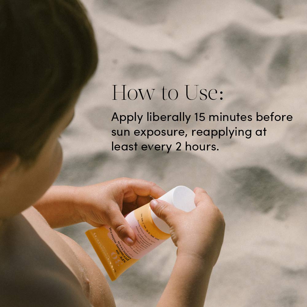 Evereden Premium Baby Sunscreen SPF 30, 2 fl oz. | 100% Mineral Sunscreen with Zinc Oxide | Clean an