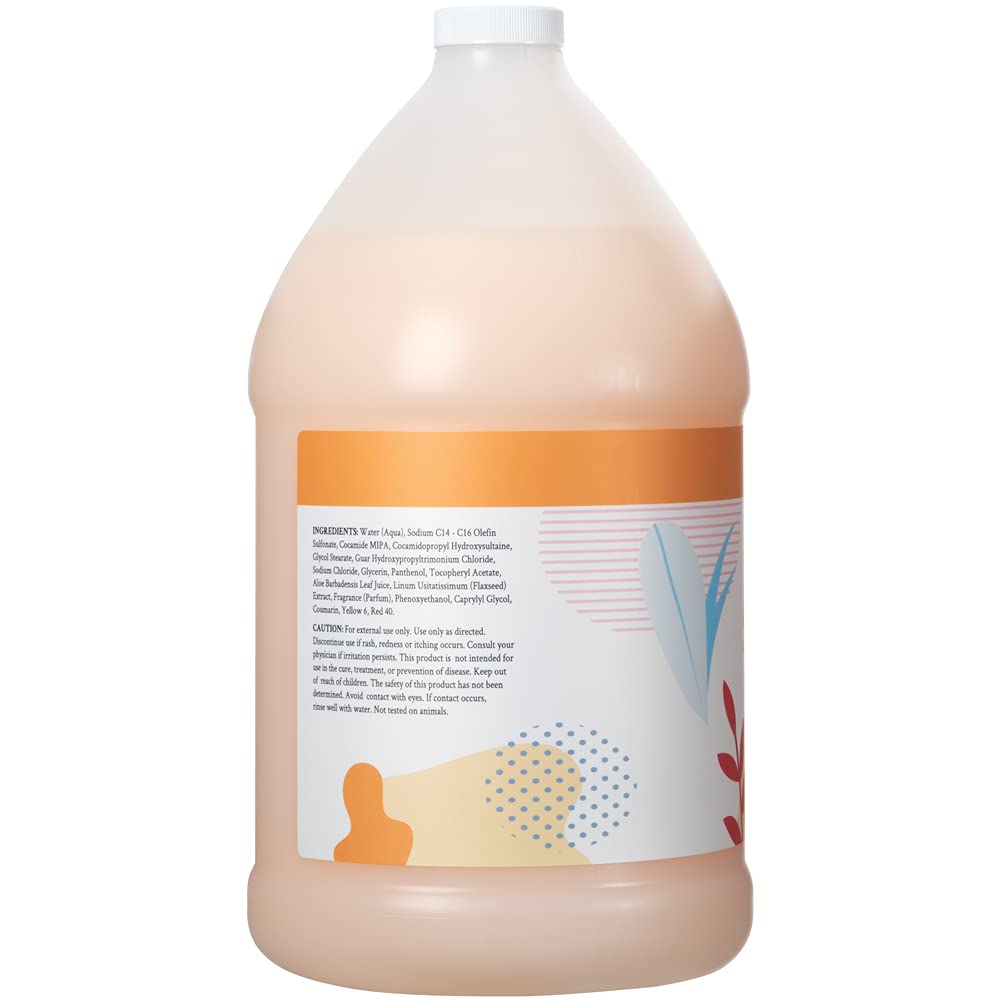 Ginger Lily Farms Botanicals Moisturizing Shampoo for All Hair Types, Coco Mango, 100% Vegan & Cruel