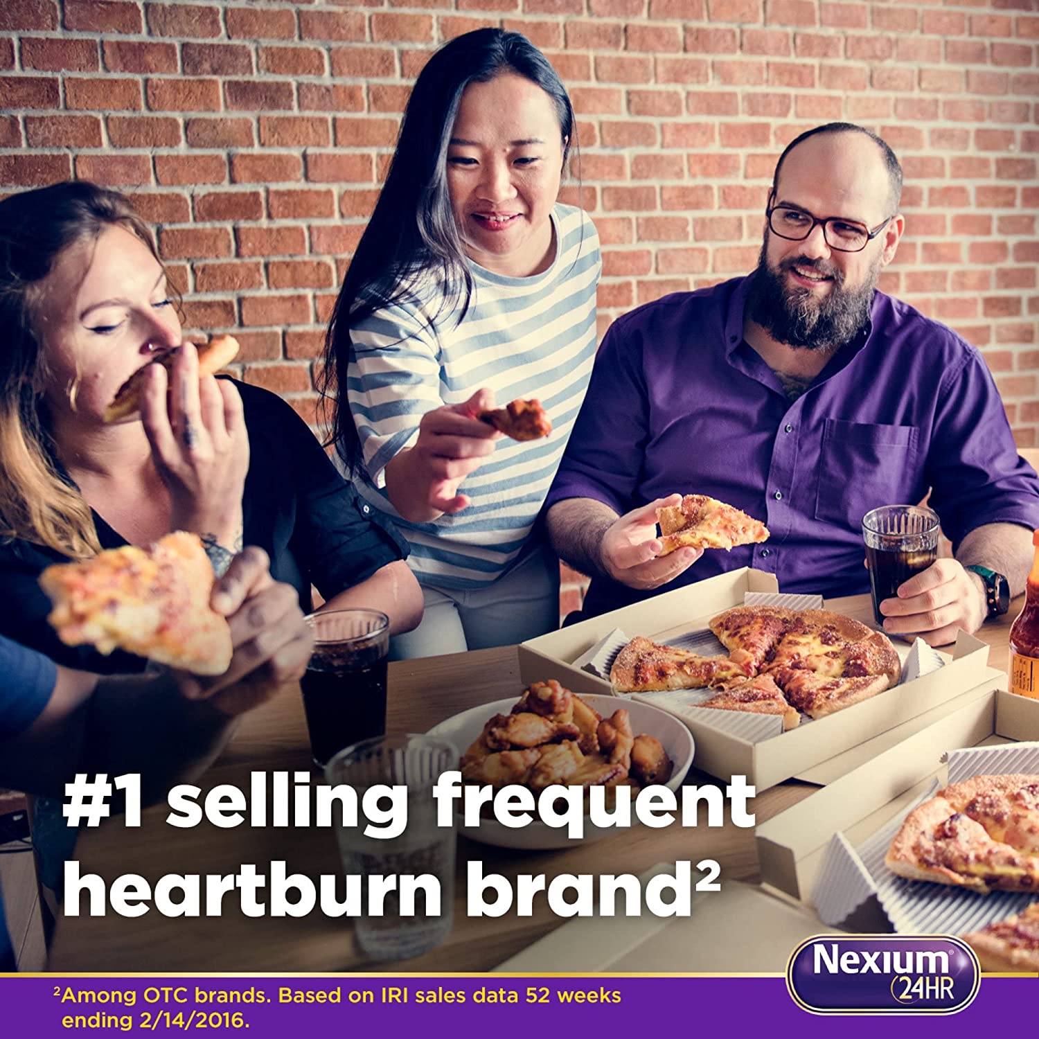 Nexium 24HR Capsules Clear Minis - 14 ct, Pack of 4