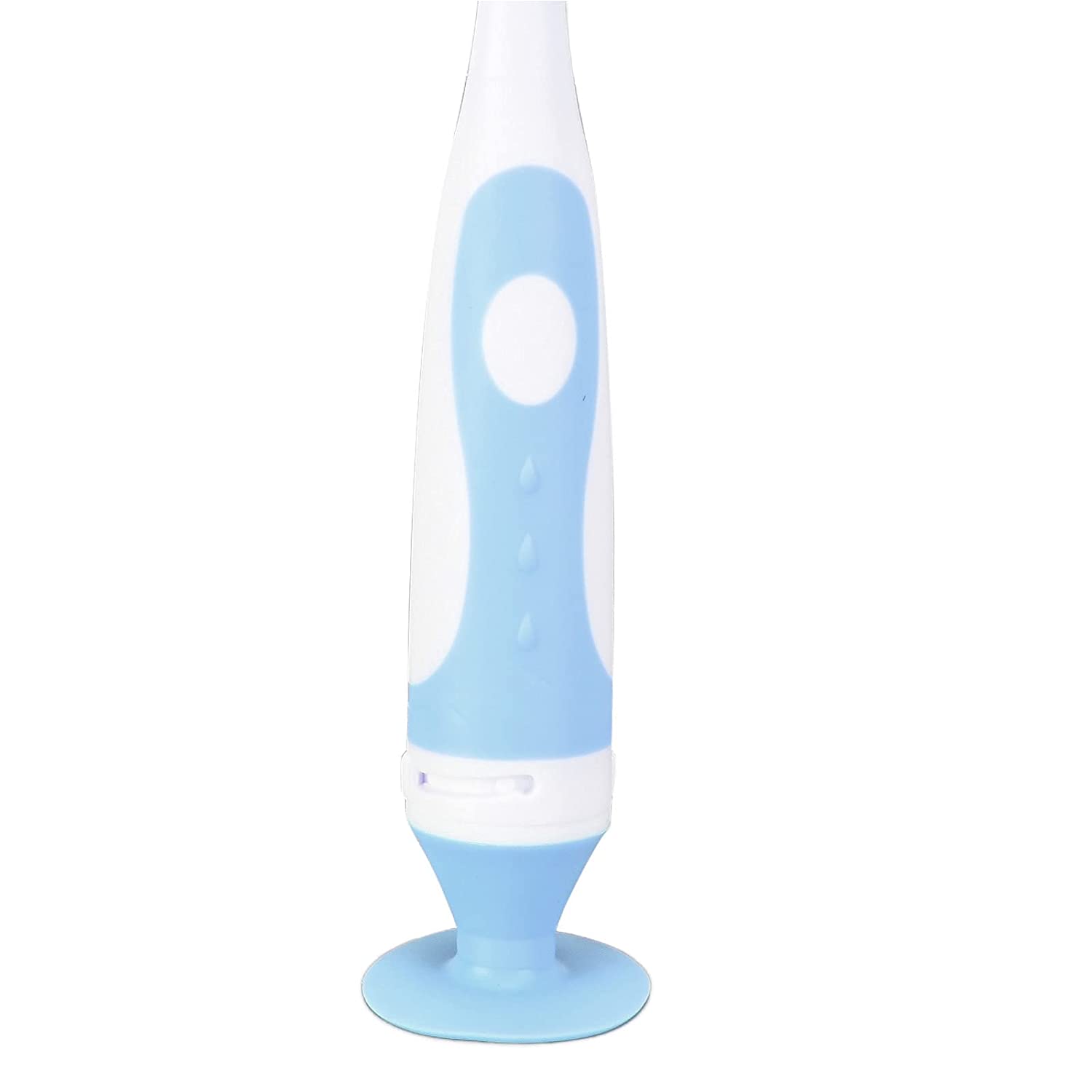 Baby Bottle Cleaning Brush, Suction Cup Soft Silicone Brush Head Multi Purpose Easy Use Silicone Bot