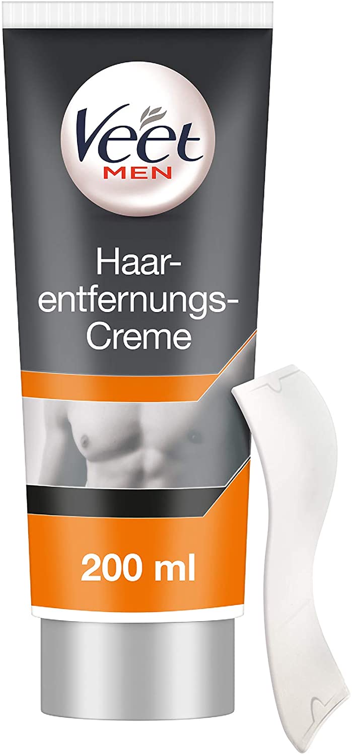 Veet for Men Hair Removal Gel Creme 200ml (1) (Packaging May Vary)