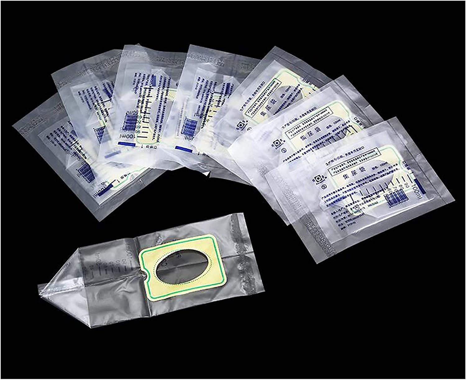 Disposable Baby Urine Bag Spill Proof Collector Aid Pee Holder for Urinary Incontinence Child Packag