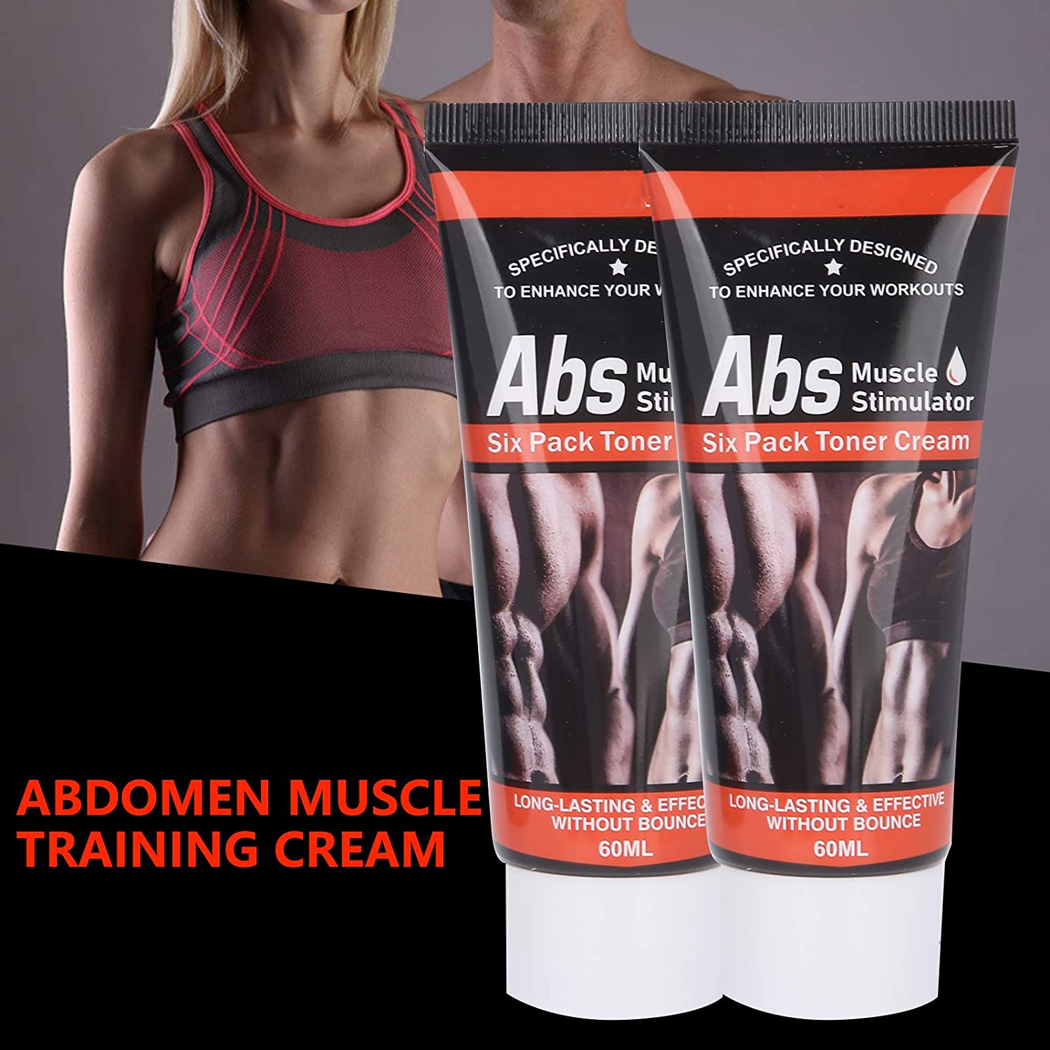 Abdomen Muscle Cream, Eliminate Oedema Body Slimming Cream for Fitness