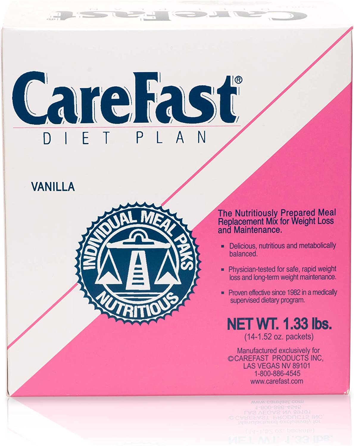 CareFast Diet Plan Formula Vanilla