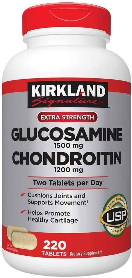 Kirkland Signature – Mature Multi Adult 50+ 400 Tablets + Glucosamine 1500mg Chondroitin 1200mg, 2