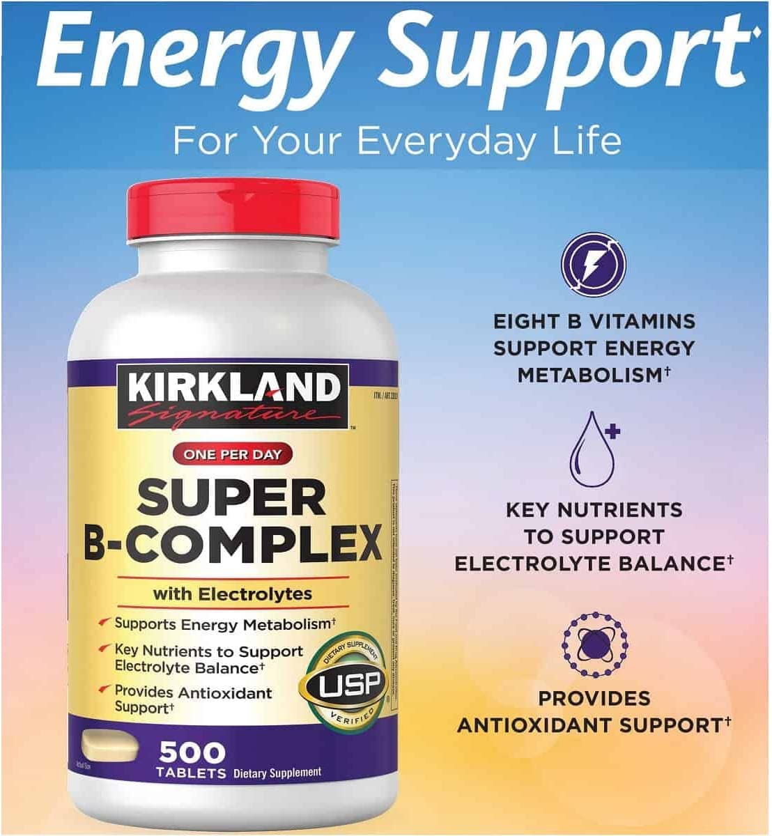 Kirkland Signature – Mature Multi Adult 50+ 400 Tablets + Glucosamine 1500mg Chondroitin 1200mg, 2