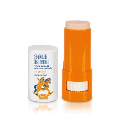 Helan Sole Bimbi SPF 50+ Sun Protection Stick for Infants, Babies and TOddlers, PABA Free, Paraben f