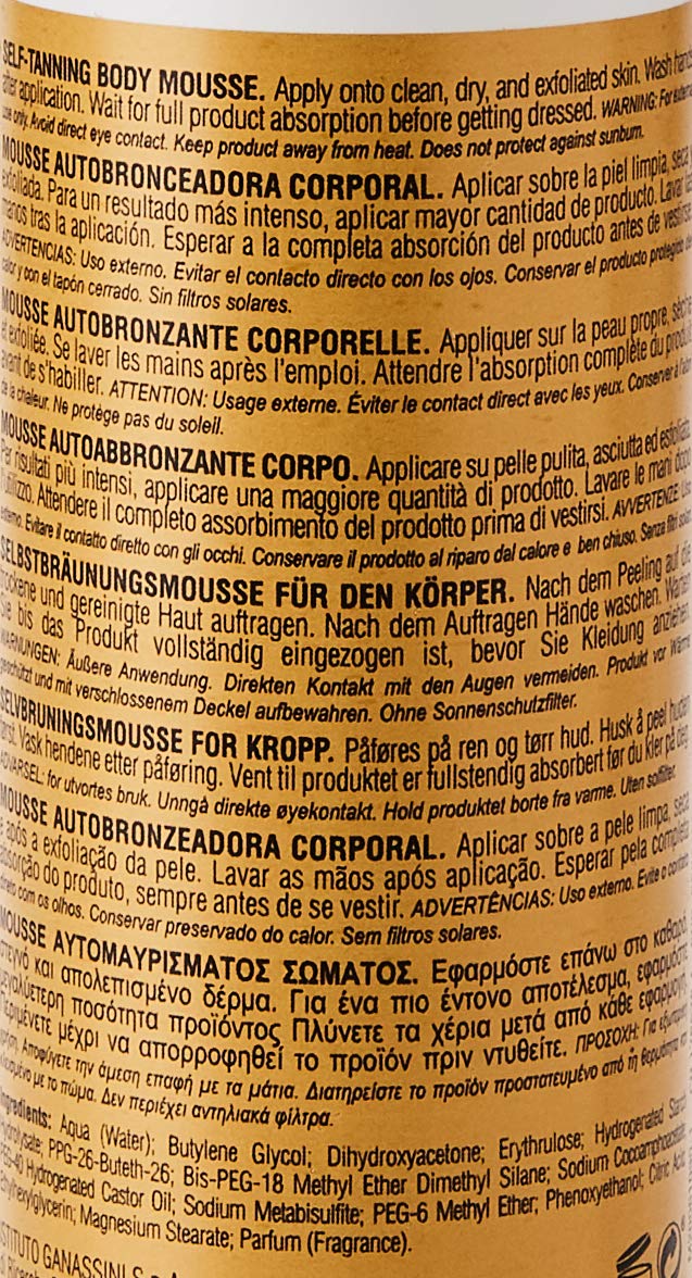 Self Tanning Natural Body Mousse