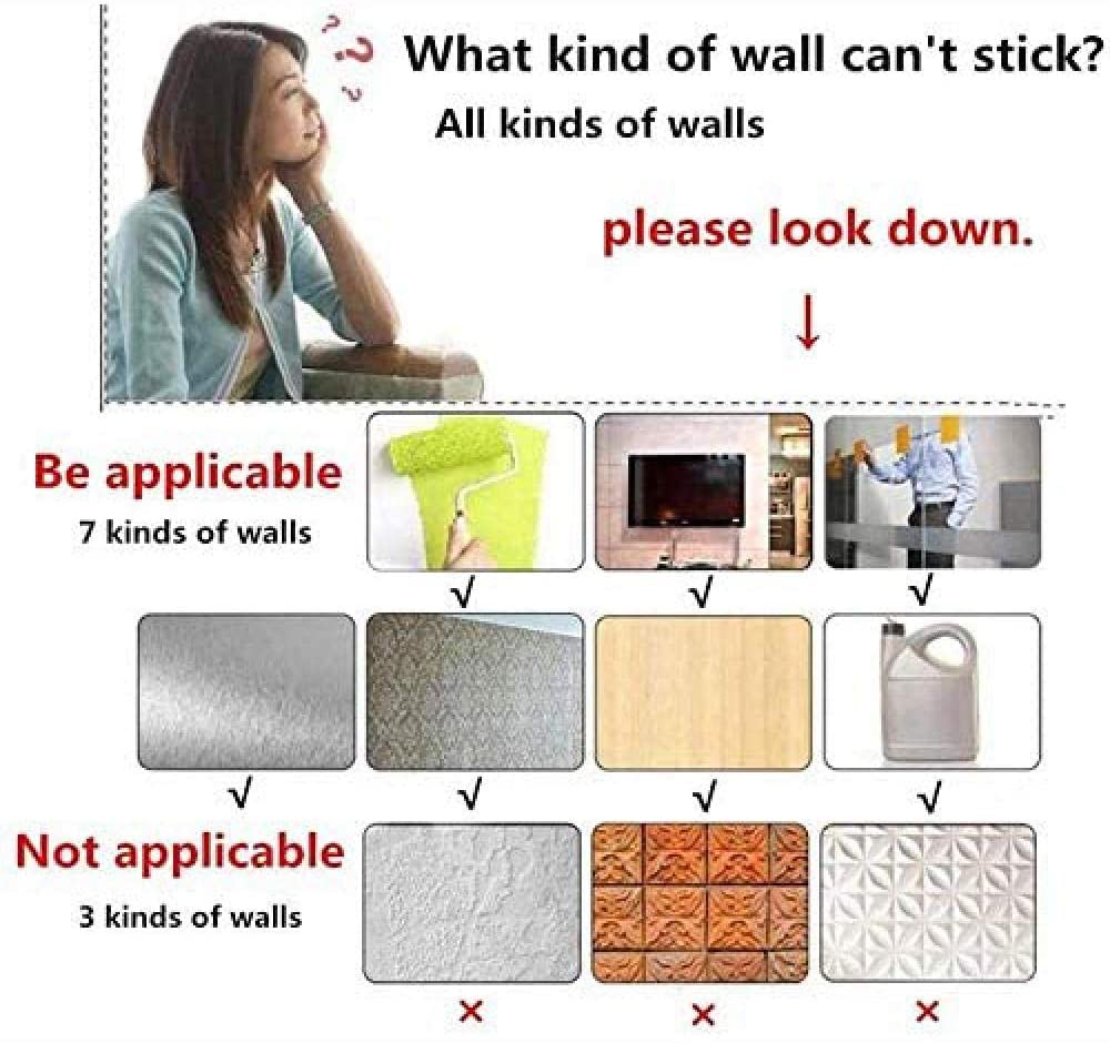 QJKai 12 Pieces Mirror Wall Art Fairies Scatter Stars Big Mirror for Living Room for Bedroom, Home, 