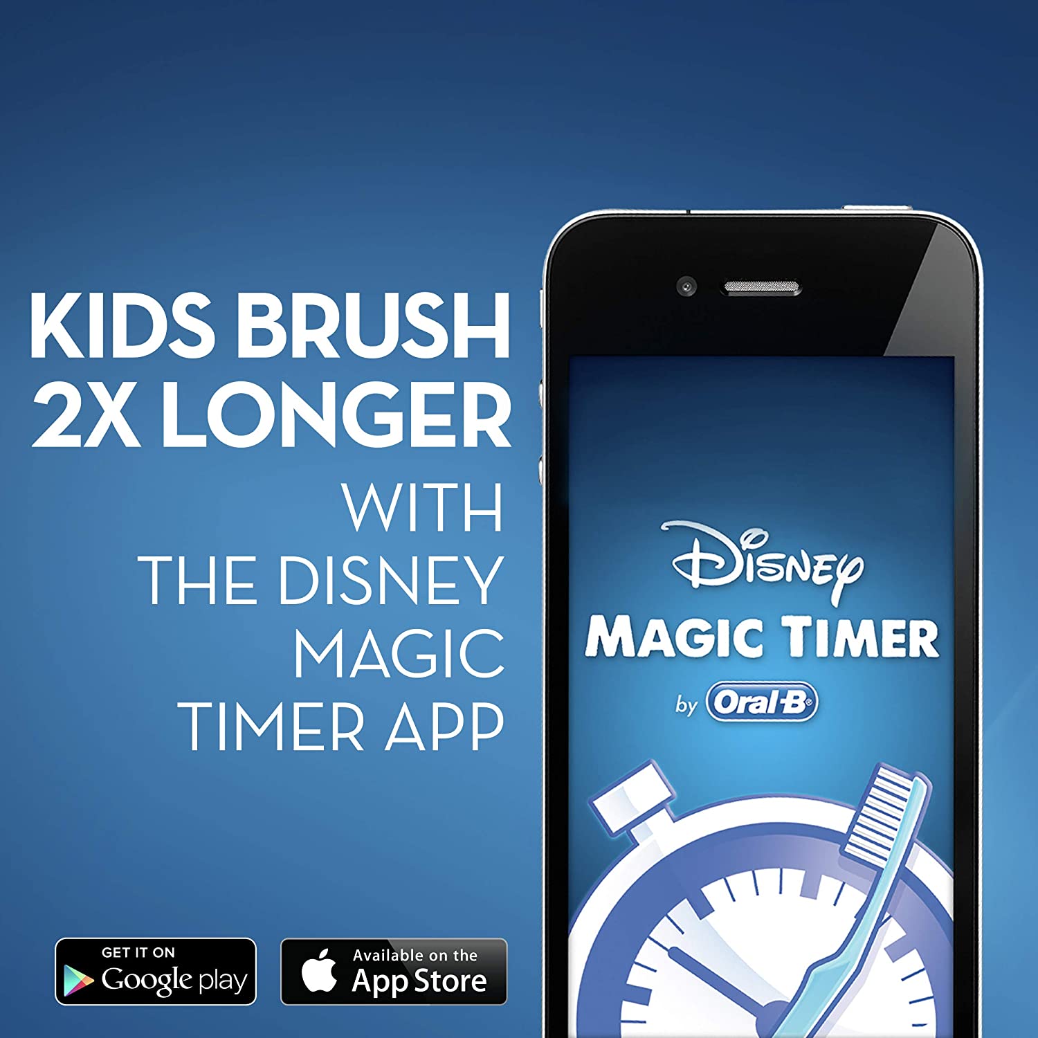 Oral-B Kids Electric Toothbrush Featuring Disney