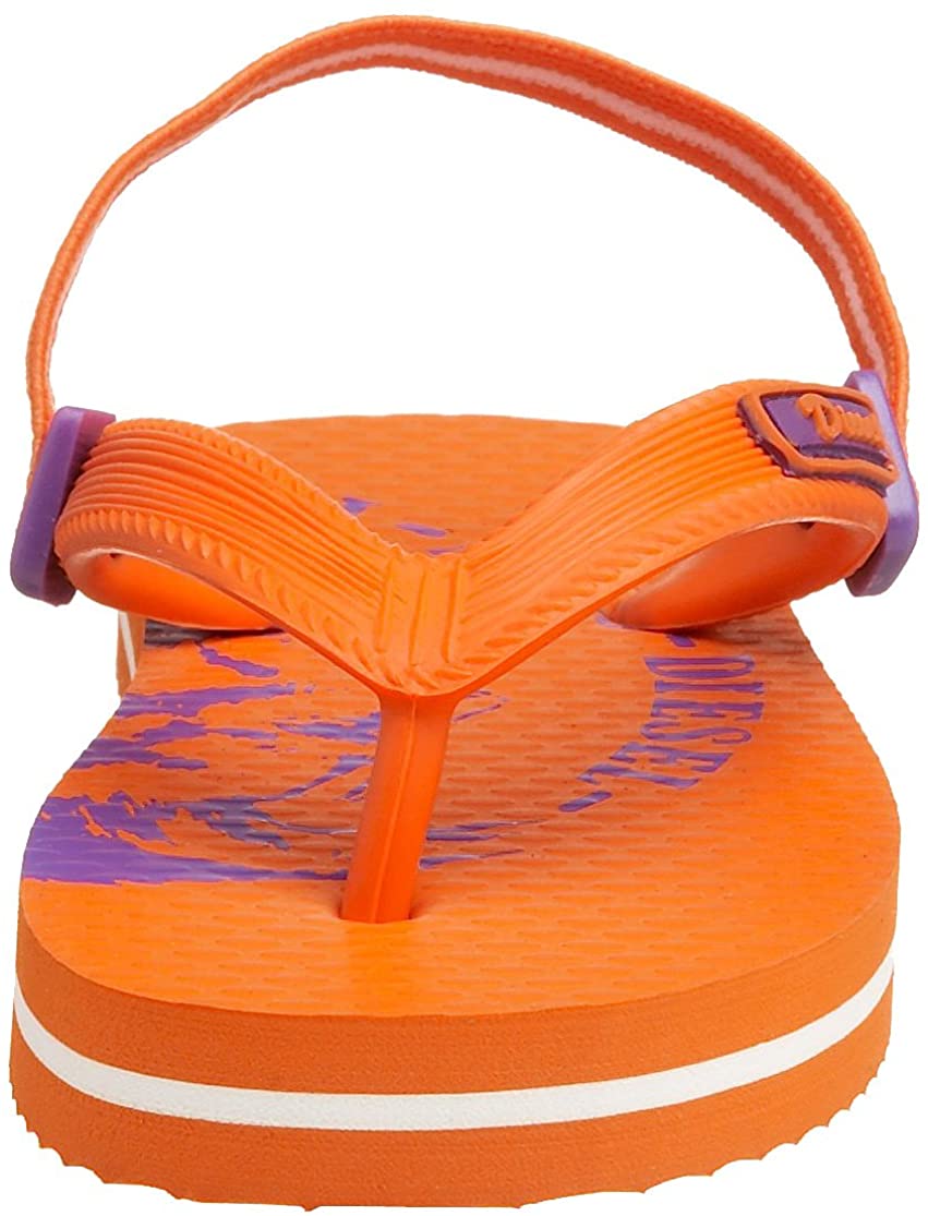 Diesel Toddler Tour Maya Flip Flop,Carrot,25.5 M EU/8.5 M US Toddler