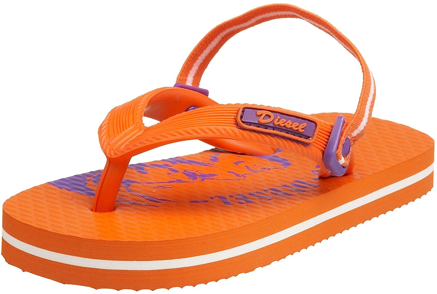 Diesel Toddler Tour Maya Flip Flop,Carrot,25.5 M EU/8.5 M US Toddler