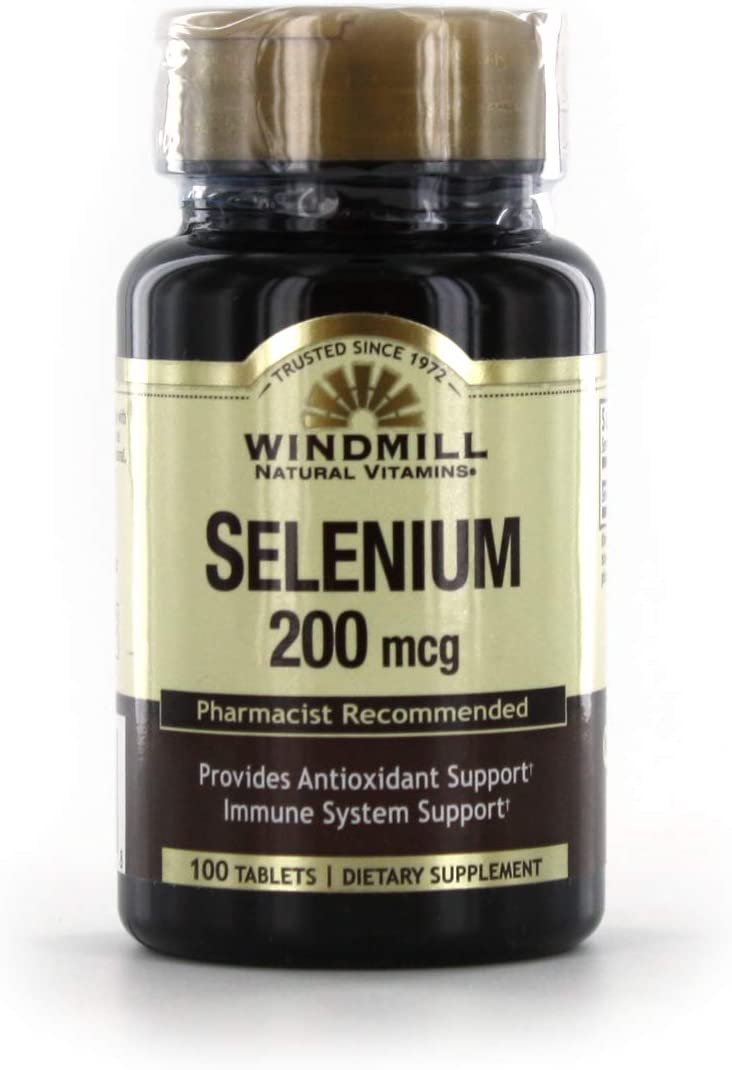 Windmill Selenium 200 Mcg Tablets, 100.0 Count