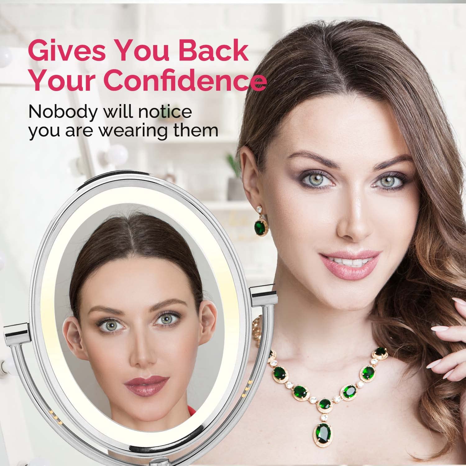 Cosmetic Ear Corrector, 50 PCS, Ear Stickers for Big Ears, No Surgery, Invisible Ear Tape