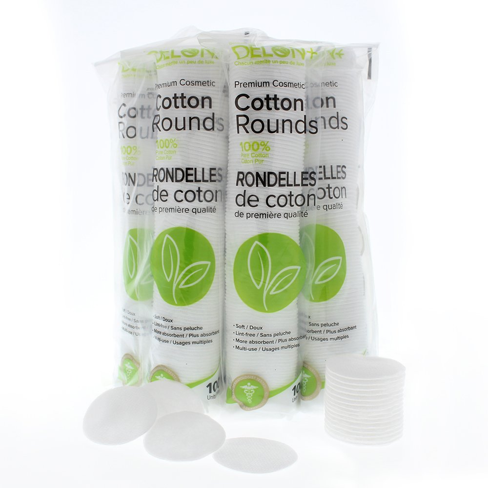 DELON Premium Cosmetic Cotton Rounds