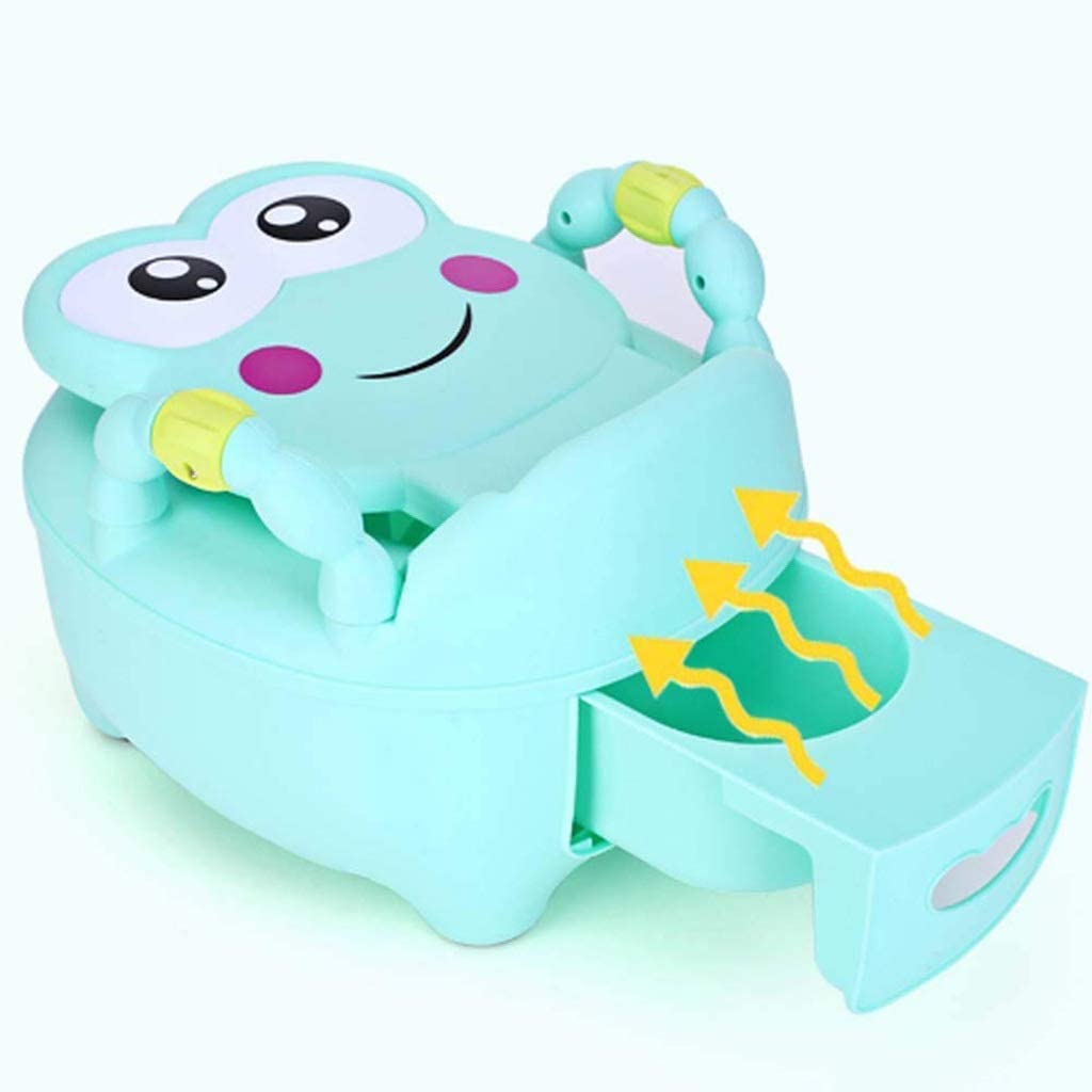 WSZJJ Cartoon Toilet\xef\xbc\x8cConvenient Bathroom Training Seat for Girls and Boys Travel and Todd