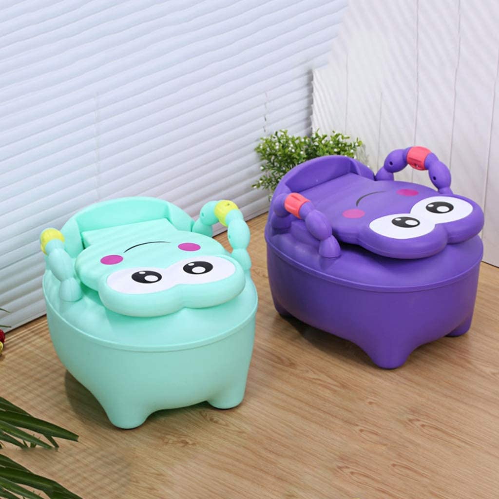 WSZJJ Cartoon Toilet\xef\xbc\x8cConvenient Bathroom Training Seat for Girls and Boys Travel and Todd
