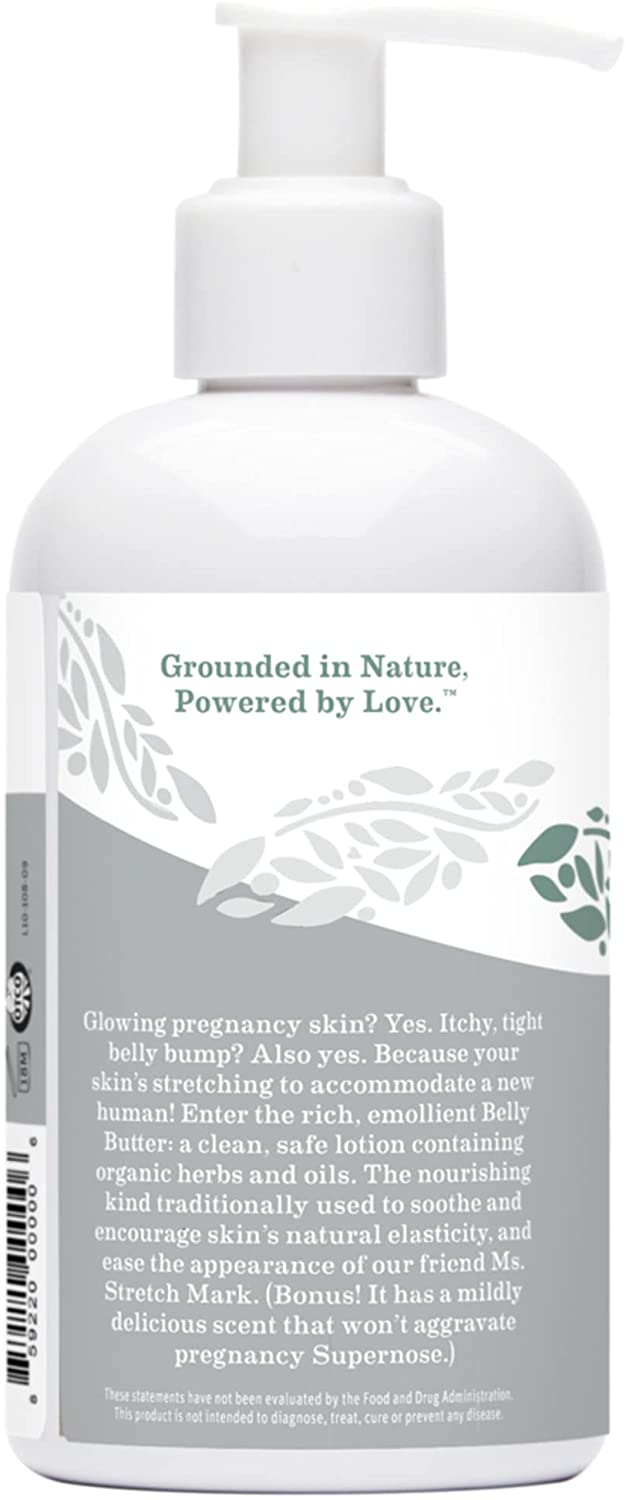 Belly Butter by Earth Mama Contains Organic Herbs and Oils to Help Ease Skin and Stretch Marks Durin