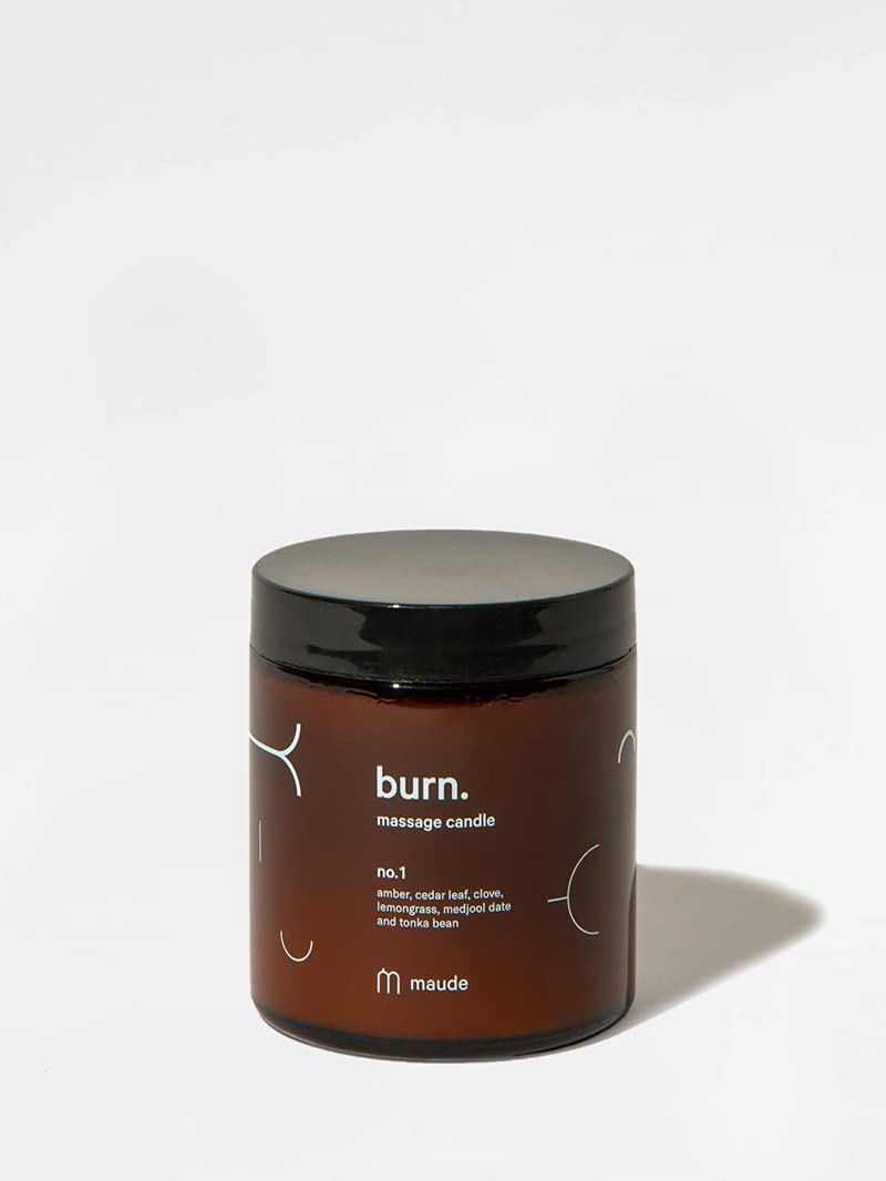 MAUDE Burn No. 1 Candle 4 oz, DFKGJ9964, White