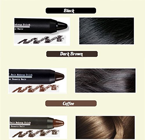 Joyous Professional Hair Chalk Pens Temporary Hair Dye, Non-toxic Hair Color, Crayon Cover White Hai