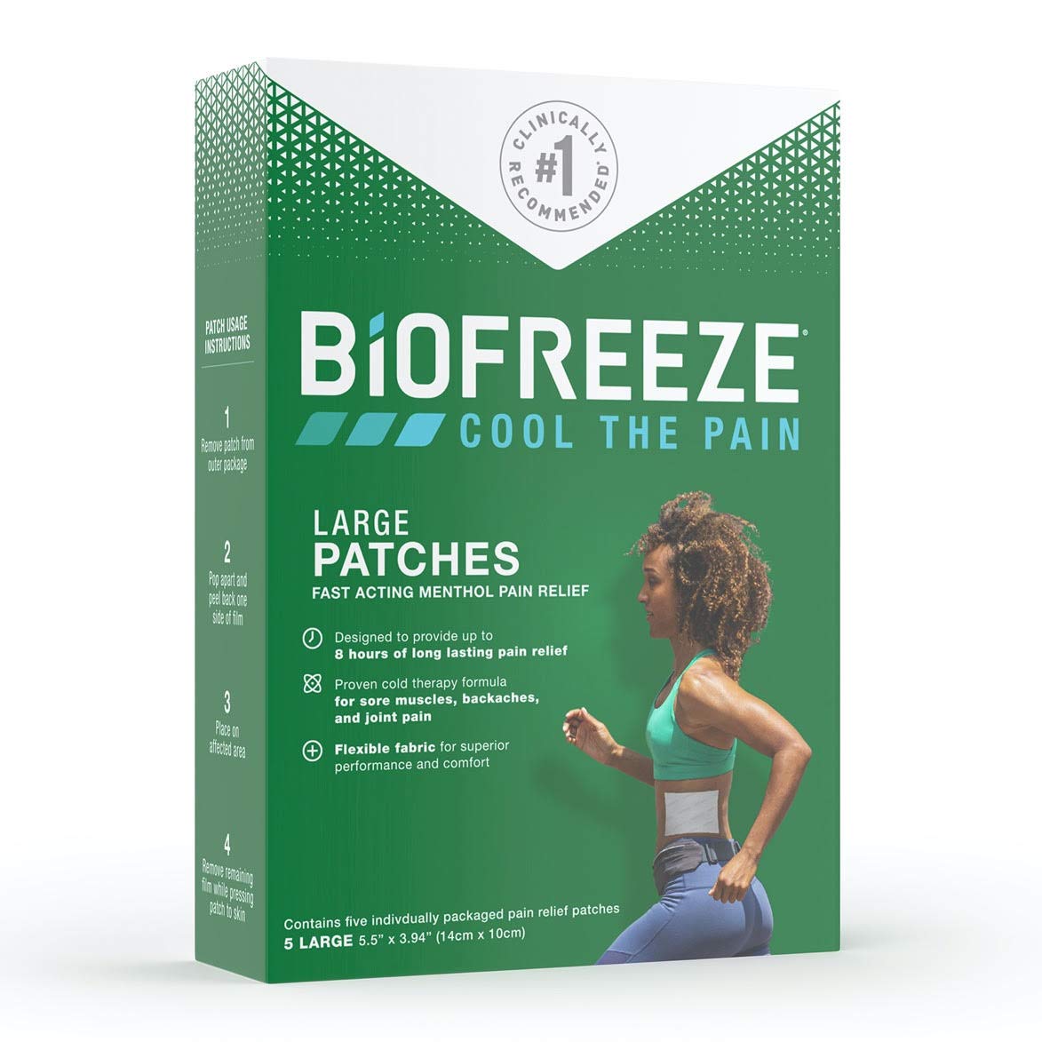 Biofreeze Pain Relief Roll-On, 3 oz. Roll-On, Fast Acting, Long Lasting, & Powerful Topical Pain Rel