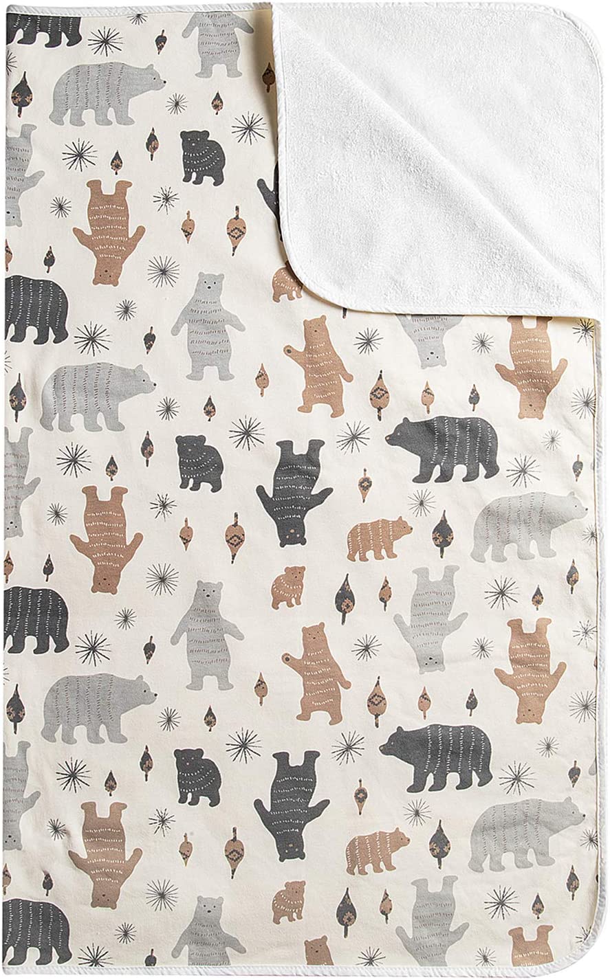 YIVEKO Baby Waterproof Bed Pad Washable Mattress Pad Reusable Underpads Bed Wetting Incontinence Cov