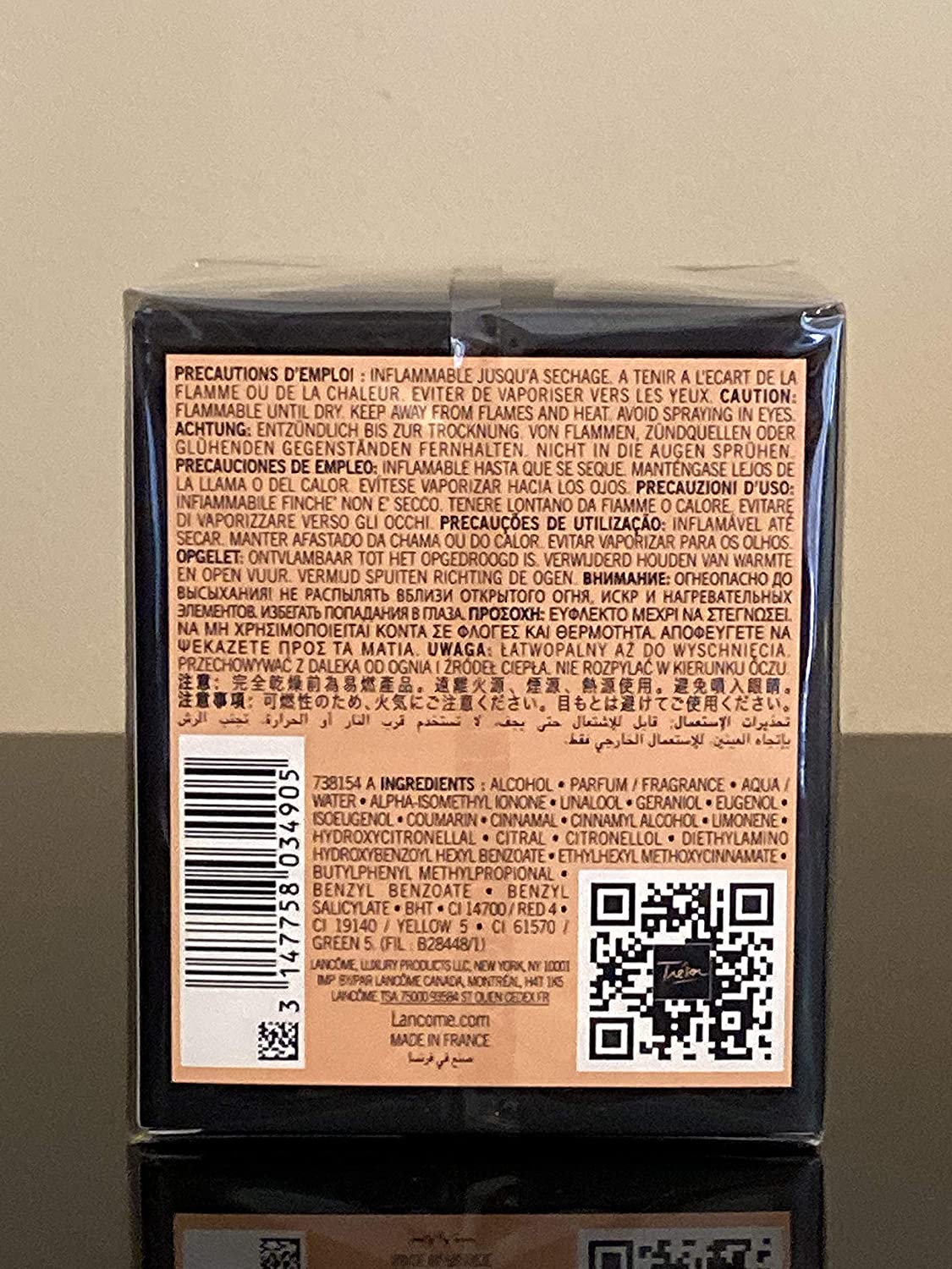 Lancome Tresor Women