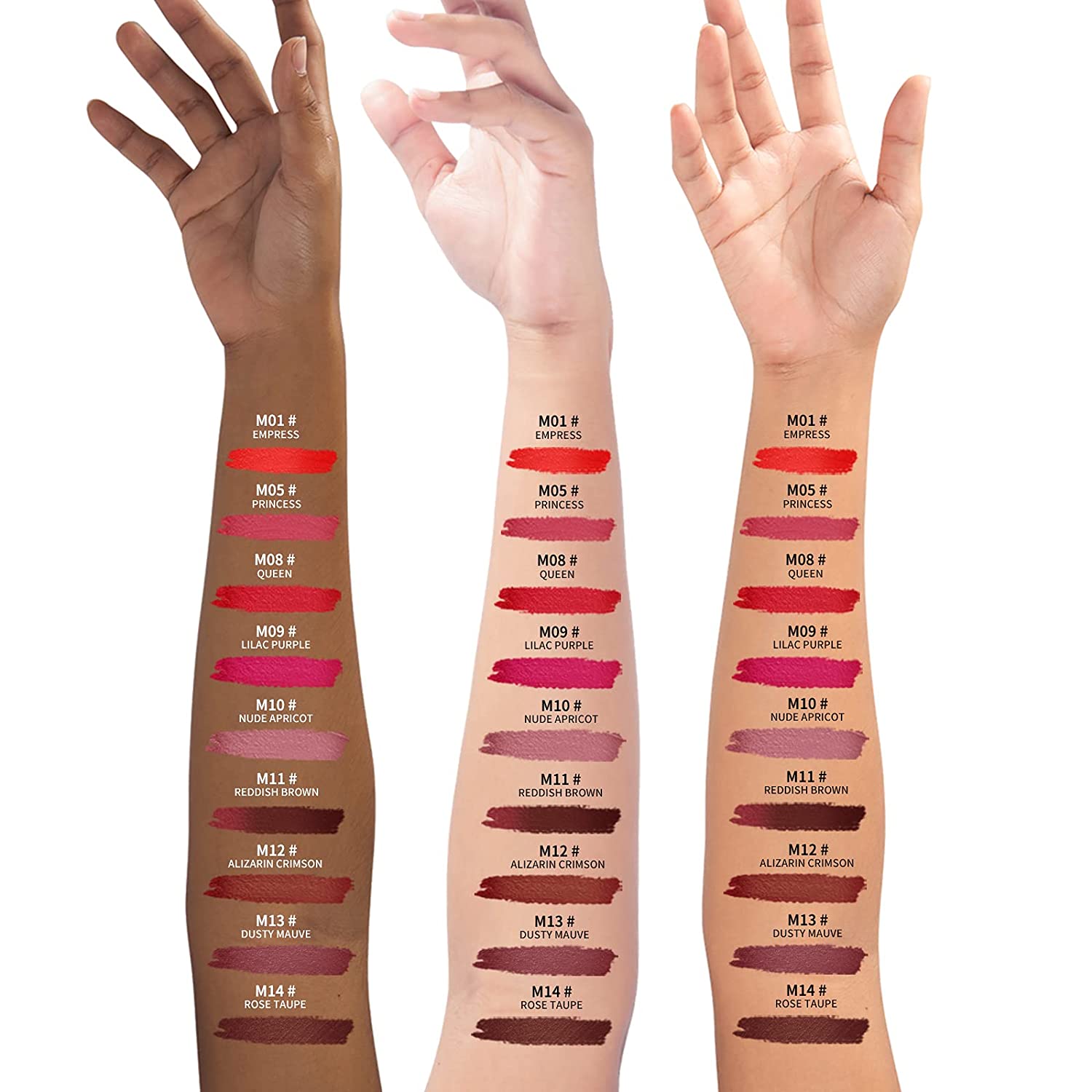 ZEESEA[Palace Identity] Dragon Lipstick, Matte Finish Lipstick, Moisturizing Creamy Formula, High Pi