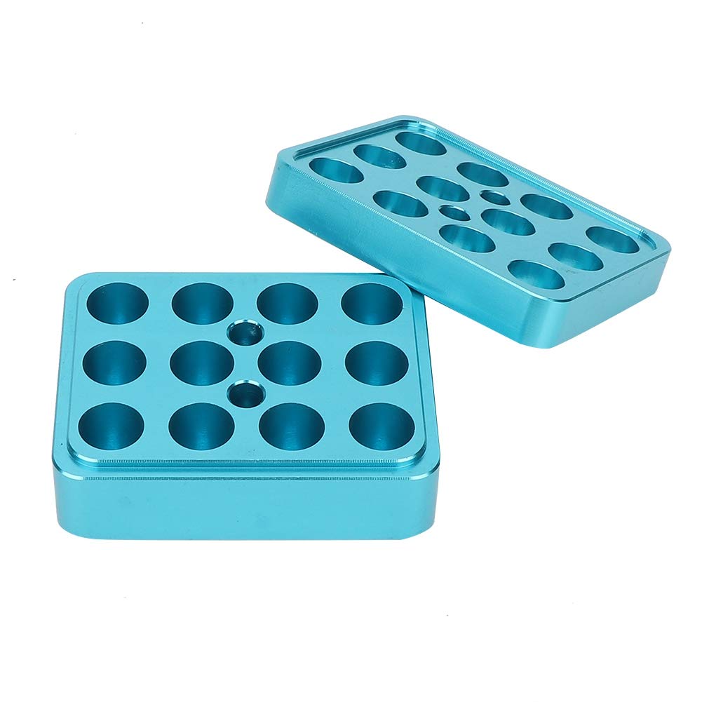 Lipstick Mold, 9.3mm 12 Holes DIY Lipstick Mold Kit Dual Uses Lip Stick Fill Mold Making Tools Lipst