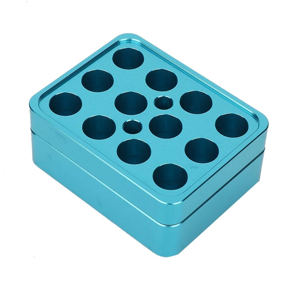 Lipstick Mold, 9.3mm 12 Holes DIY Lipstick Mold Kit Dual Uses Lip Stick Fill Mold Making Tools Lipst