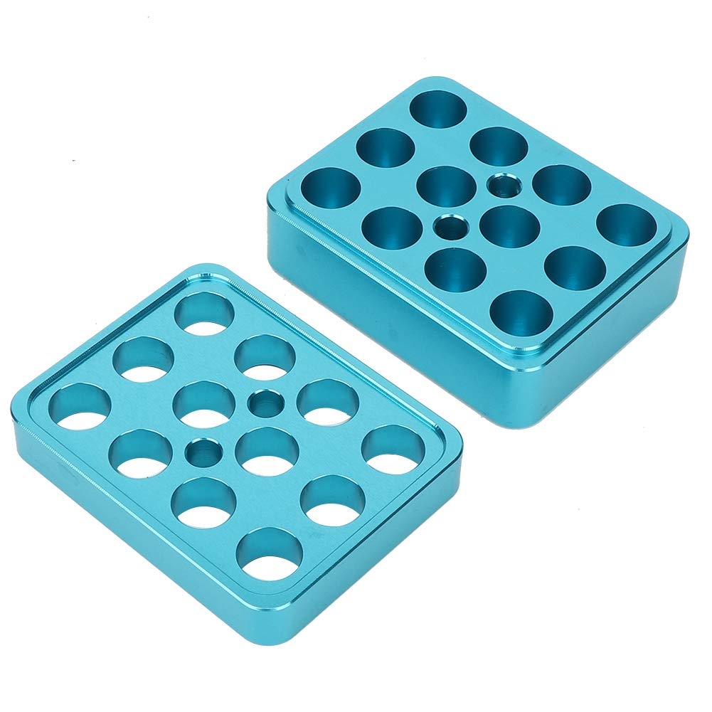 Lipstick Mold, 9.3mm 12 Holes DIY Lipstick Mold Kit Dual Uses Lip Stick Fill Mold Making Tools Lipst