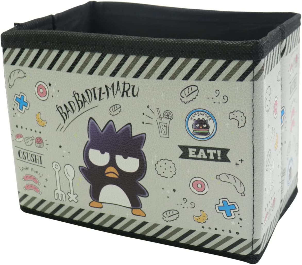 BAD BADTZ-MARU XO Storage Box Cartoon Black Case Foldable Baskets for Kids Birthday Party Gift