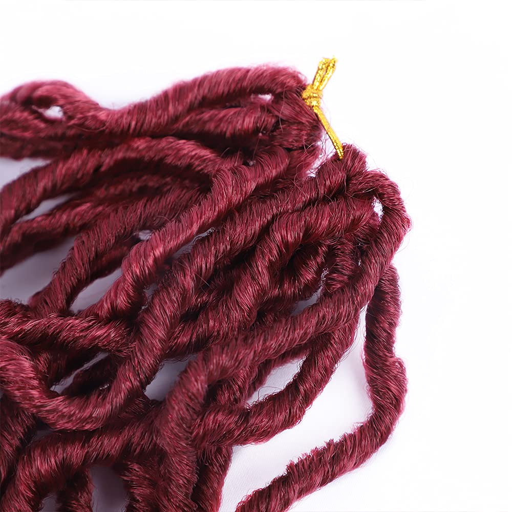 24 Inch New Faux Locs 7 Packs Faux Locs Crochet Hair New Soft Locs Hair for Black Women Pre Looped S