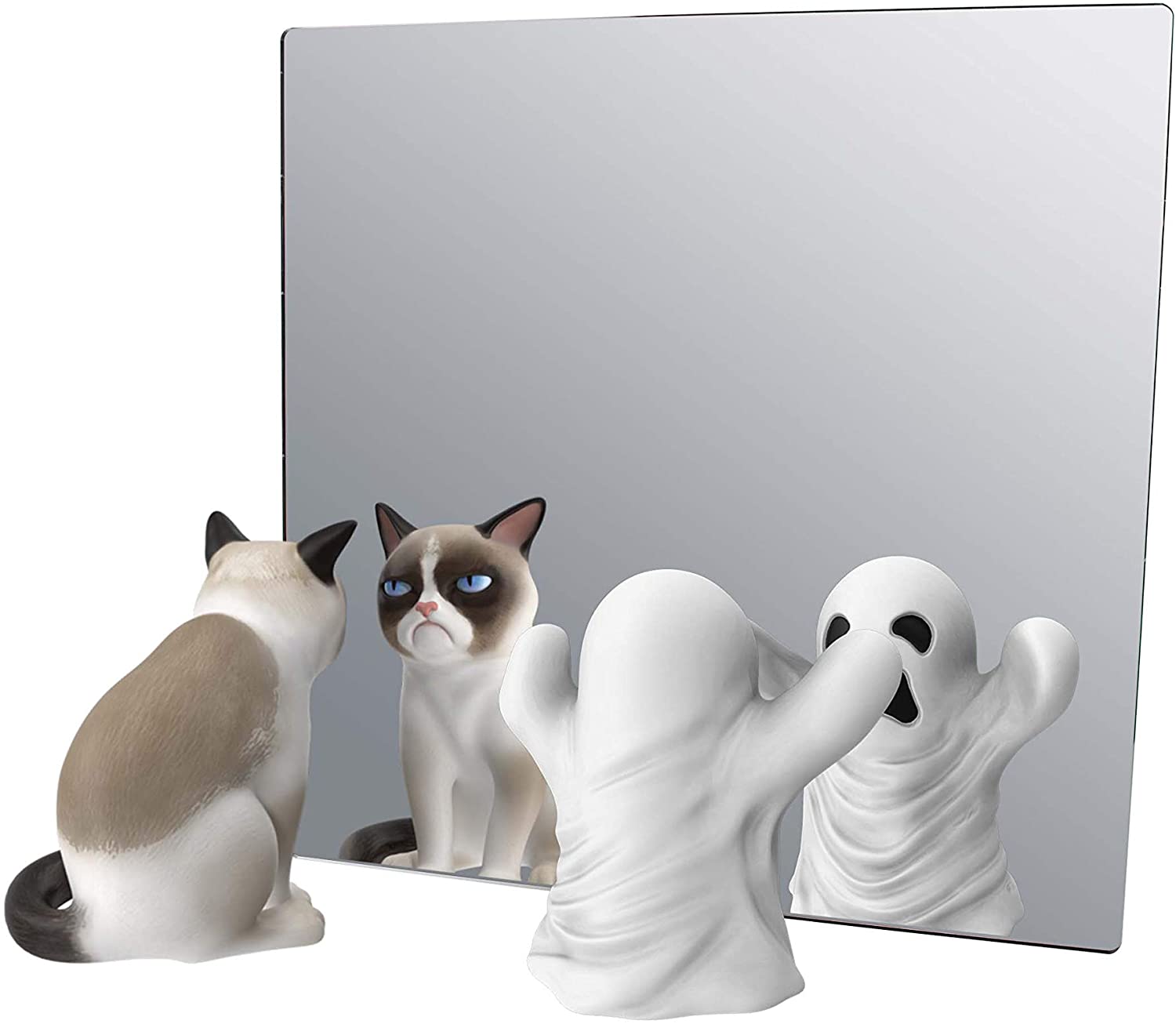 Marketing Holders 9”W Sheet Mirror w/Rounded Corners DIY Wall Decor Vanity Home Architectural Art 